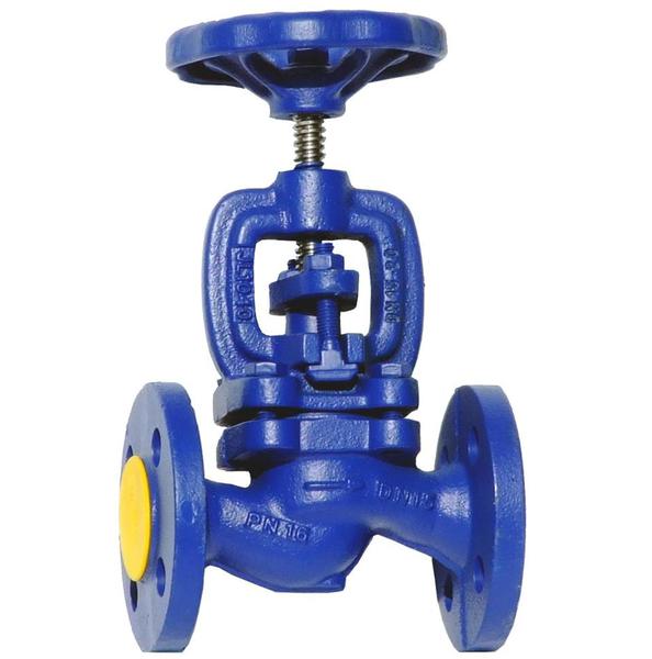 Запорный клапан (вентиль) Zetkama 234C запорный фланцевый PN25