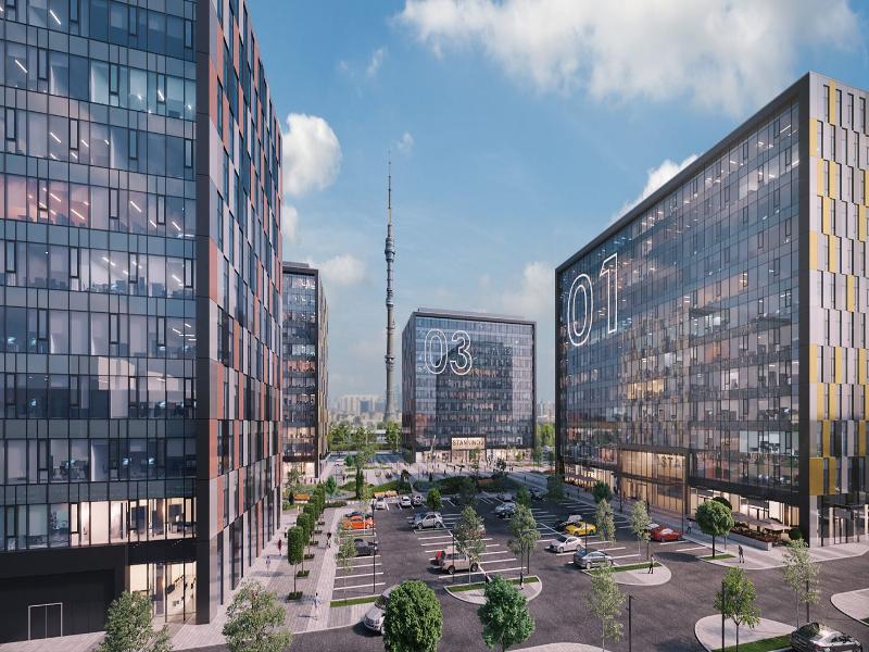 Комплекс офисных зданий «Останкино Бизнес-парк» Комплекс офисных зданий «Останкино Бизнес-парк»